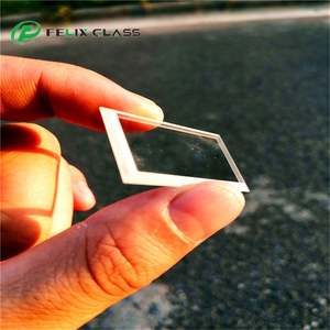 FELIX Custom Industrial Solid High Temperature Resistant Clear Ultra Thin Tempered Glass Panel for <b>Lighting</b> Cover - Product Image 4