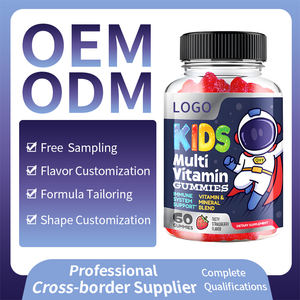 Vendita Calda OEM ODM Gommose Multivitaminiche per la Crescita Sana dei Bambini, Integratore Alimentare Personalizzato per Bambini - Product Image 4