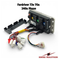 Controlador FOC BLDC programable para vehículos eléctricos Plc Fardriver 72V 70A/240A, adecuado para suministro a granel de 70A 4000W
