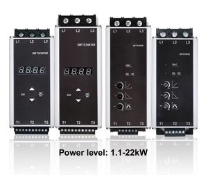 Démarreur progressif à thyristors SAFESAV SST-NX, tension universelle 200-415V, temps de démarrage réglable, 30kW 60A pour compresseur 200-415V - Product Image 2