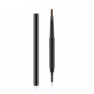 Crayon à <span class=keywords><strong>sourcils</strong></span> noir et marron personnalisé en gros avec brosse, 5 couleurs, waterproof, maquillage <span class=keywords><strong>femme</strong></span>, double embout, marque privée, vente chaude - Product Image 5