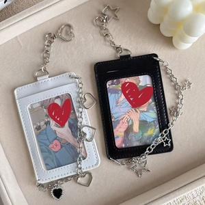 Porte-clés K-<span class=keywords><strong>pop</strong></span> personnalisés en cuir PU, accessoires de sac, mini album photo, breloques de sac à main, porte-cartes photo K-<span class=keywords><strong>pop</strong></span> - Product Image 5