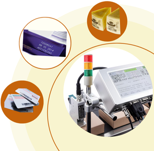Impresora de Inyección de Tinta Industrial TIJ en Línea, Máquina de Codificación de Códigos de Barras por Lotes T220ES-Y1, Impresora de Inyección de Tinta para Tarjetas con Código Dinámico GS1, Fecha de Caducidad y Código QR - Product Image 2