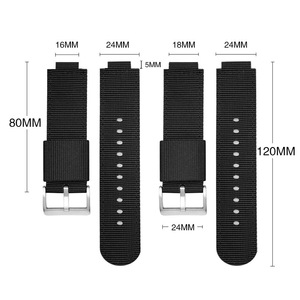 Adaptado a <span class=keywords><strong>la</strong></span> batería Small Steel Cannon GM110 GM2100 GA900 Correa de lona de nailon modificada para hombre en el AQ-S810 - Product Image 5