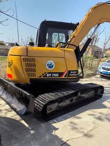Excelente Excavadora Sany 75 Usada, Modelo 2022, con Bomba de Engranajes y Motor, en Oferta, Maquinaria de Construcción Grande a Bajo Precio - Product Image 3