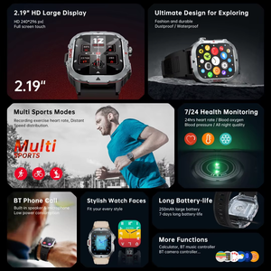 Reloj Inteligente con Pantalla Grande, Llamadas por Bluetooth, C30pro, Resistente al Agua, Monitor de Actividad Física, Reloj Deportivo para Hombre - Product Image 2