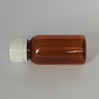 Bouteille PET 60 ml, couleur et logo OEM |   Bouteille vide de qualité pharmaceutique pour médicaments liquides oraux, sirop contre la toux |   Usine de vente en gros