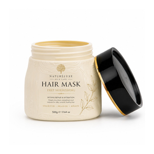 Pots cosmétiques vides en plastique PE de 500 ml, couleur personnalisée OEM, pour masque capillaire, cire capillaire, gommage corporel, <span class=keywords><strong>beurre</strong></span> corporel - Product Image 5