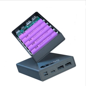 Tự làm không dây ngân hàng điện sạc nhanh phí 5x18650 micro USB đầu vào tương thích điện thoại 18650 <span class=keywords><strong>lithium</strong></span>-<span class=keywords><strong>ion</strong></span> <span class=keywords><strong>battery</strong></span> DIY trường hợp bao gồm - Product Image 6