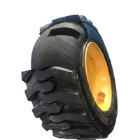 9-14.5 Elastic Shock Absorption PU Filled Airless Tire Indoor Outdoor Dual Use Tyre for Compact Boom Lift