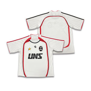 Chemises de football pour hommes à motif de bloc de grille de sublimation personnalisée - Product Image 3