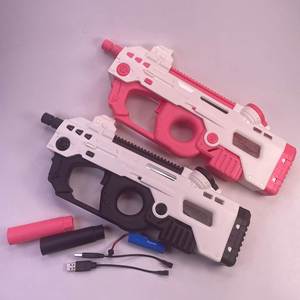 Nueva Pistola de Agua Eléctrica - Juguete Acuático de Playa para Adultos y Niños, se Conecta a Botellas de Agua - Product Image 2