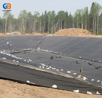Feuille de protection en géomembrane HDPE de 1 mm, étanche et anti-infiltration, pour décharges, réservoirs, étangs à poissons, canaux et barrages – Meilleure vente