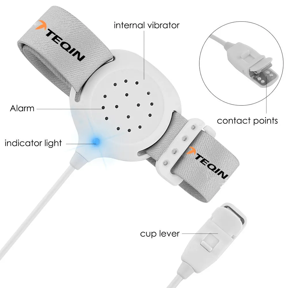 Cara Mudah untuk Menghentikan Kotoran Tempat Tidur Anak-anak dari TEQIN Alarm Pembasahan dengan Atas Keamanan