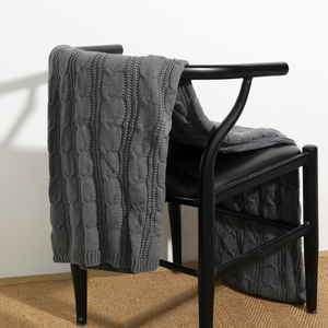 Moderno 100% in poliestere massello in maglia di Raschel coperta nuova torsione Cross-Border monopolio con motivo vegetale copridivano - Product Image 6