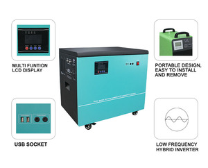 Outdoor Portable Energy Storage Power Supply Station 5 kw 16KW 314ah <b>Solar</b> <b>Generator</b> All in One <b>Solar</b> System - Product Image 3
