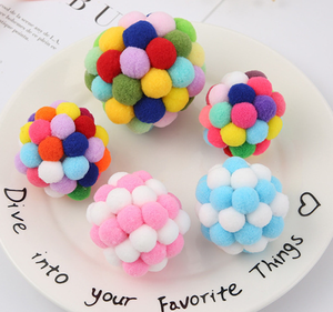 Giocattolo per Gatti a Forma di Pianeta con Campanello in Peluche da 5cm, Fatto a Mano in Stile Semplice, Materiale PC Morbido, Carino e Adorabile per Tutte le Festività - Product Image 5