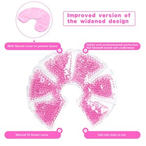Almohadillas de Gel para el pecho, paquete de terapia para aliviar el dolor de la <span class=keywords><strong>lactancia</strong></span> materna, <span class=keywords><strong>Mastitis</strong></span>, Engorgement - Product Image 3