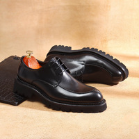 Nouvelles Chaussures Oxford en Cuir Véritable de Vache Respirantes pour Hommes Grande Taille – Idéales pour le Bureau, les Affaires et les Tenues Professionnelles