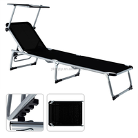 Chaise de plage pliable en aluminium, sac à dos léger et personnalisé