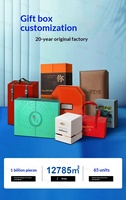 Cajas de Regalo Personalizadas de Alta Gama, Ecológicas, Reutilizables, con Lazo de Cinta de Colores, para Celebraciones Festivas, Cajas de Embalaje Rígidas