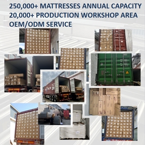 Nhà Máy Bán Buôn Giường Nệm Nữ Hoàng Vua Kích Thước Bọt Với Túi Mùa Xuân Nệm - Product Image 6