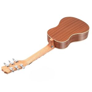 Guitarra de abeto de 28 pulgadas superventas con 6 cuerdas de metal o nailon híbrido definitivo de guitarra y ukelele - Product Image 3