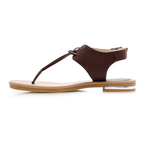 <span class=keywords><strong>Sandali</strong></span> da <span class=keywords><strong>donna</strong></span> infradito semplici e belli in <span class=keywords><strong>pelle</strong></span> di mucca estiva per scarpe basse da <span class=keywords><strong>donna</strong></span> - Product Image 6