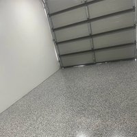 Résine époxy SANKIN pour sols de garage, revêtement époxy pour sols avec système d'additifs antidérapants, résine époxy auto-nivelante