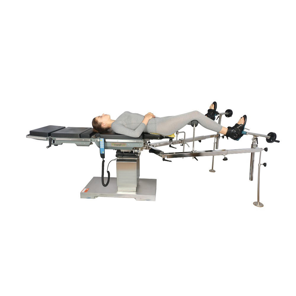 QSK1 Electro Hydraulic orthopedic surgical table orthopedic traction table orthopedic operating table with traction frame F-06