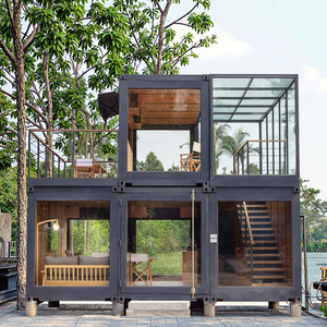 Prefab nhà 2 câu chuyện <span class=keywords><strong>container</strong></span> nhà hiện đại <span class=keywords><strong>Modular</strong></span> có thể tháo rời <span class=keywords><strong>container</strong></span> Nhà Giá khách sạn sang trọng 2 3 phòng ngủ 20 40 feet biệt thự - Product Image 4