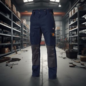 Pantalones de Trabajo Ttake Easy Color Azul Marino Talla XXS, Ropa de Seguridad para Uso Industrial - Product Image 3