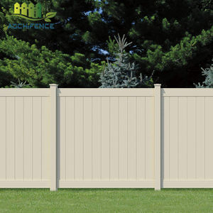 Paneles de valla de vinilo para exteriores de 8 pies baratos al por mayor, panel de vinilo de PVC blanco de 6 pies, postes de valla de privacidad, VALLA DE PVC de jardín de plástico blanco - Product Image 1