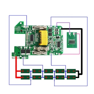 Bl1830 Battery Case Kit with BMS Replacement Mak <strong>Tas</strong> 18v Battery Case for Power Cordless Tools Bl1850 BL1860 - Product Image 4