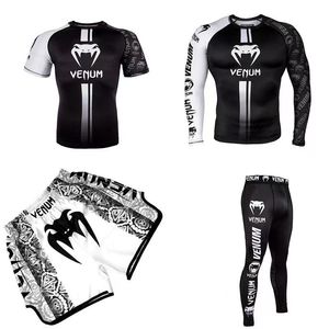 Ensemble de survêtements d'entraînement <span class=keywords><strong>Venom</strong></span> à séchage rapide et respirant, 100 % polyester, 160 g, imprimé numérique, pour hommes et femmes, <span class=keywords><strong>UFC</strong></span>, boxe, gym, arts martiaux - Product Image 3