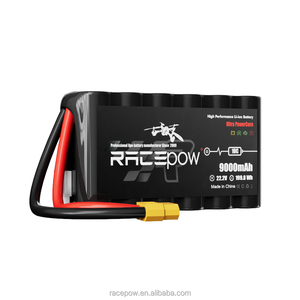 Racepow 6S2P 22,2 В 9000 мАч 10C Molicel 21700 P45B Цилиндрический литий-ионный аккумулятор в наличии для 9 дюймов FPV Дрон Квадрокоптер - Product Image 1
