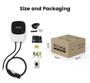 22kw Wall-Mounted EV Charger 32A Fast Vehicle <b>Car</b> Charging Station Home Smart APP WIFI OCPP for BYD Seal Model S Y OEM - Product Image 3