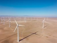 Système d'énergie éolienne, système de production d'énergie éolienne, éolienne au Pakistan