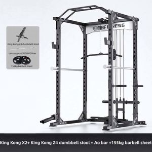 Equipo de gimnasio multifunción Máquina Smith Promoción Dispositivo de entrenamiento integral para ejercicio físico en casa - Product Image 4