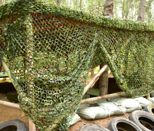 <span class=keywords><strong>Filet</strong></span> de <span class=keywords><strong>camouflage</strong></span> <span class=keywords><strong>blanc</strong></span> vert désert en polyester Oxford Durable pour la chasse et la décoration - Product Image 2