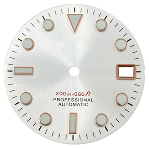 시계 부품 제조업체 28.5mm 자동 Movt nh35 시계 얼굴 다이얼 롤렉스 세이코