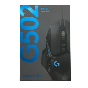 original Logitech G502 hero version wired gaming mouse free shipping with full English Version