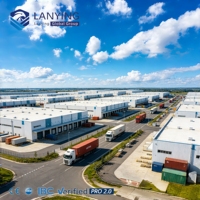 Edificio Logístico de Estructura de Acero Prefabricada, Almacén de Gran Envergadura, Almacenamiento de Alta Capacidad, Centro de Distribución Industrial