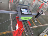 Máquina de Corte por Plasma CNC Portátil Mini con Controlador de Altura de Antorcha USB G-Code, Motor Paso a Paso de 120A y Componentes de Engranajes