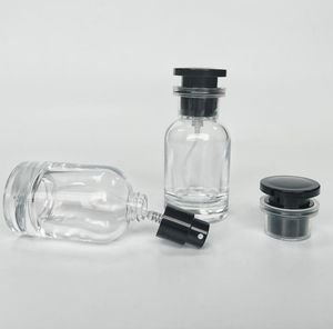 Dispenser <span class=keywords><strong>di</strong></span> Profumo in <span class=keywords><strong>Vetro</strong></span> Portatile <span class=keywords><strong>di</strong></span> Alta Qualità 30ml 50ml 100ml, Flacone Ricaricabile con Erogatore a Pompa <span class=keywords><strong>e</strong></span> Tappo Cilindrico Colorato - Product Image 4