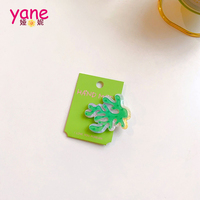Barrettes et pinces à cheveux tendance pour filles, motifs de dessins animés, accessoires pour enfants, décorations de fête écologiques