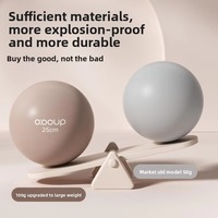 Ballon de yoga en PVC de 9 pouces, mini ballon de Pilates anti-éclatement pour l'entraînement du plancher pelvien, la récupération post-partum, usage professionnel à domicile et en studio