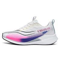 Chaussures de course Marathon pour hommes et femmes, légères, en mesh dégradé, avec plaque en carbone, style baskets de course, chaussures de course Marathon