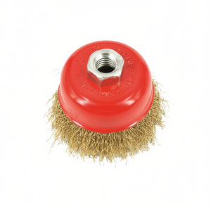 TTAKE Corrugated Wire Cup <b>Brush</b> Stainless Steel M14 Abrasive <b>Brush</b> For Metal Polishing - Product Image 2