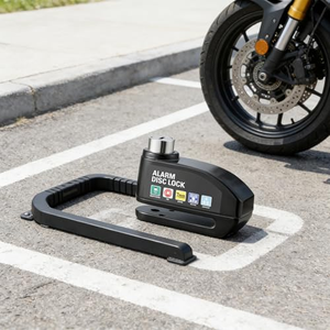 Nouvelle alarme antivol pour moto, vélo électrique et scooter – Verrou de frein à disque étanche avec alarme de roue à haut décibel - Product Image 4